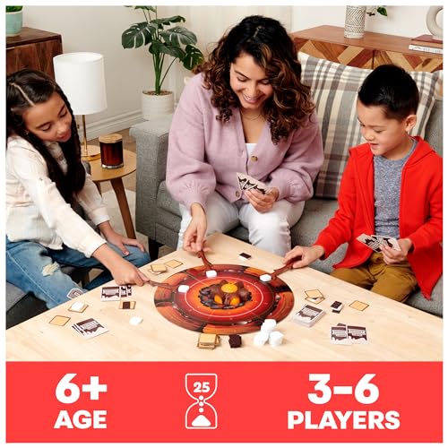 Spin Master Games HERSHEYS Smores Perfectly Toasted Game by Spin Master Games Kids Toys Kids Games Camping Games Board Games for Family Night for Kids Ages 6 and up - Image 5