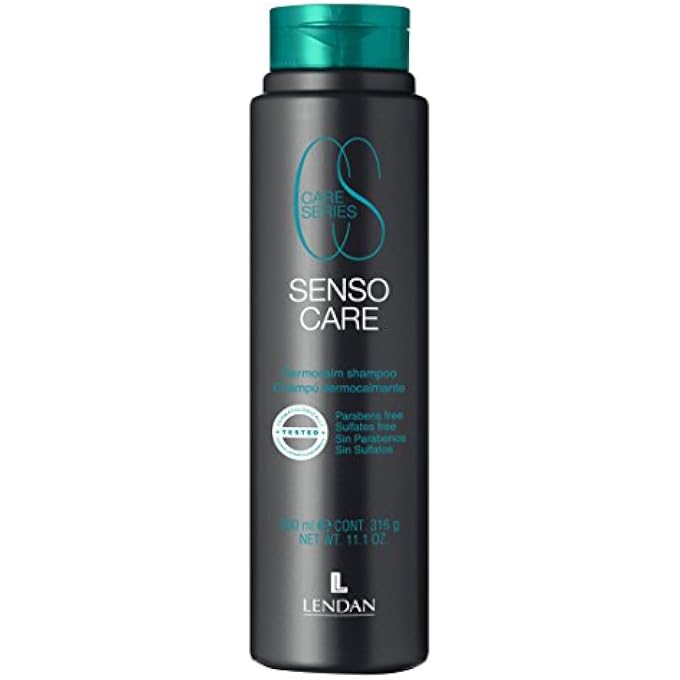 Lendan - Sulfate-Free and Paraben-Free Shampoo - Sensocare - 300 ml - Dermocalming - Relieves Scalp Itching - Shampoo for Sensitive Scalp