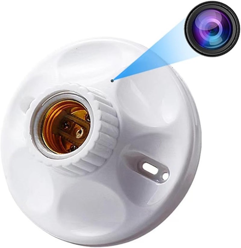 FREDI HD PLUS FREDI HD PLUS New WiFi Holder Hidden HD Mini cam 1080p Audio Video Recording Watch Live 24 Hours Small Surveillance Security Inbuilt 32GB SD Card iWFCam APP  - Image 1