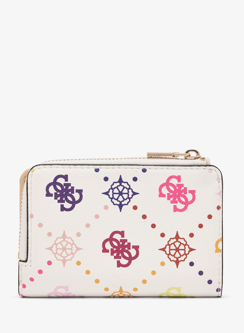 GUESS Emelie Logo Zip Around Cardholder - Image 3