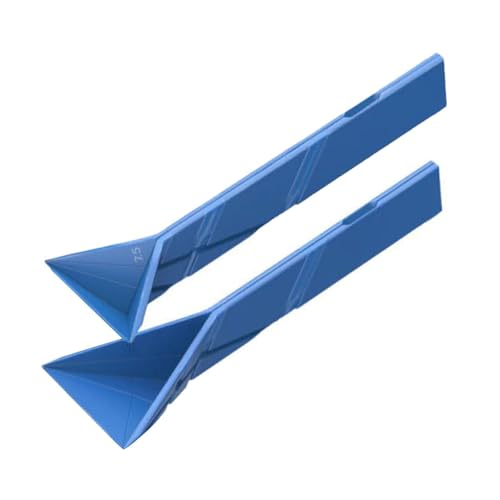 SECRET DESIRE 2 Pieces Folds Flat Measuring Spoons Multifunctional for Kitchen Baking Cook Blue|Kitchen Dining & Bar|Kitchen Tools & Gadgets|Measuring Cups & Spoons - Image 4