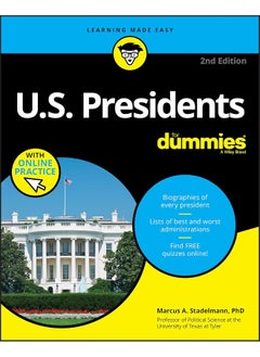 U.S. Presidents For Dummies with Online Practice  - Image 1