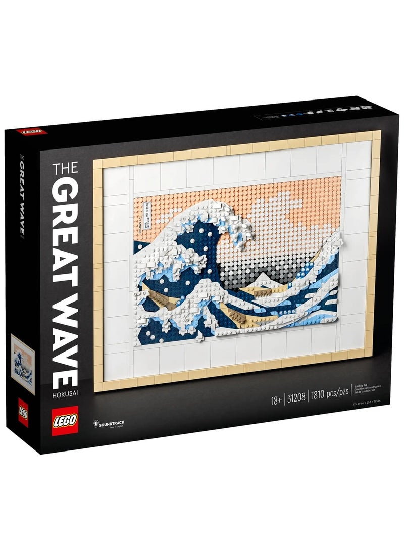 LEGO - Hokusai The Great Wave 1810 Pieces - 31208 - Image 1