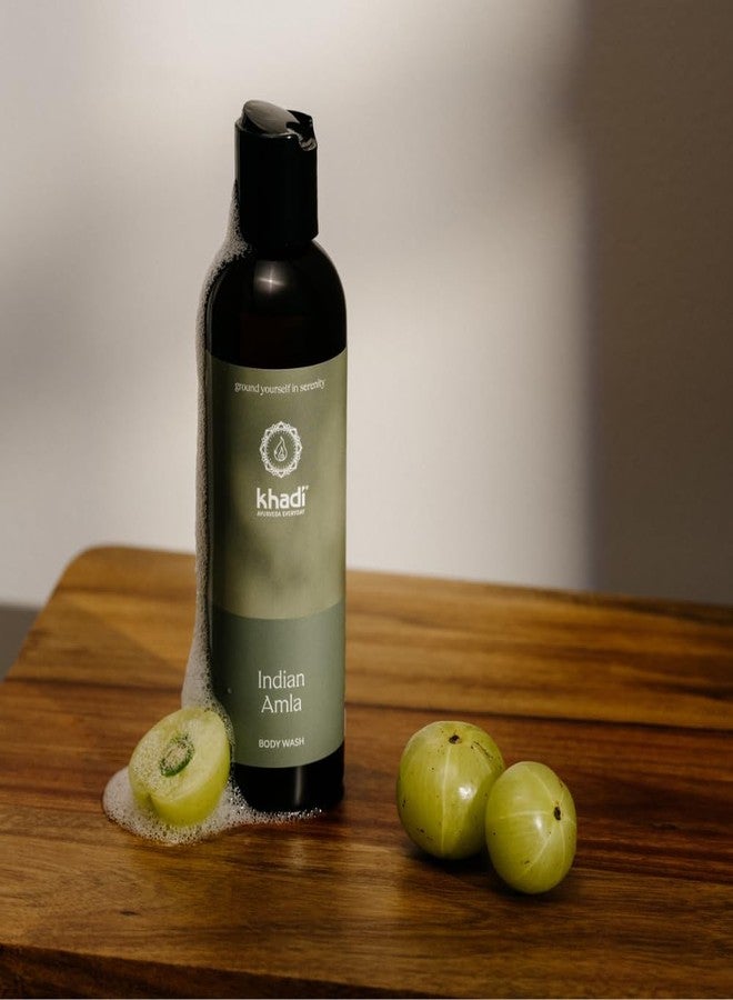KHADI INDIAN AMLA BODYWASH – Ayurvedic Shower Gel – 100% Natural – Cleanses & Cares Intensely – Superfruit Amla – 200ml - Image 3