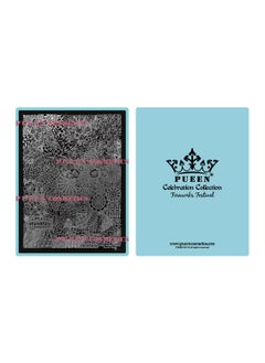 PUEEN PUEEN Nail Art Stamping Plate Celebration Collection - FIREWORKS FESTIVAL - NEW INVENTION Super Size All You Can Stamp Full Size Stamping Plates Manicure DIY Infinite Images -BH000435 
