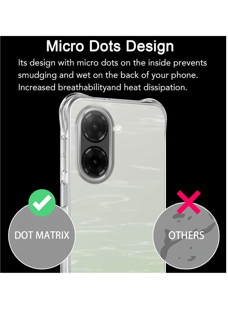 حافظة هاتف لشيومي ريدمي A5 4G / شيومي بوكو C71 4G شفافة للغاية رفيعة مضادة للخدش ومضادة للصدمات غطاء خلفي واقي من TPU - Image 4