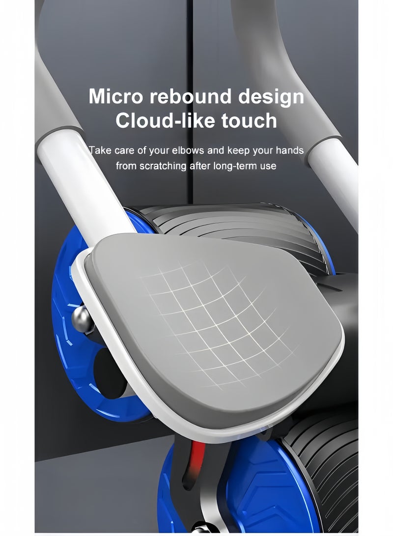 ريوكل عجلة بطنية أوتوماتيكية لدعم الكوع، بكرة بطن لتمرين البطن، معدات تمرين البطن، جهاز تقوية عضلات البطن، جهاز تدريب اللياقة البدنية لتقوية عضلات البطن - Image 3