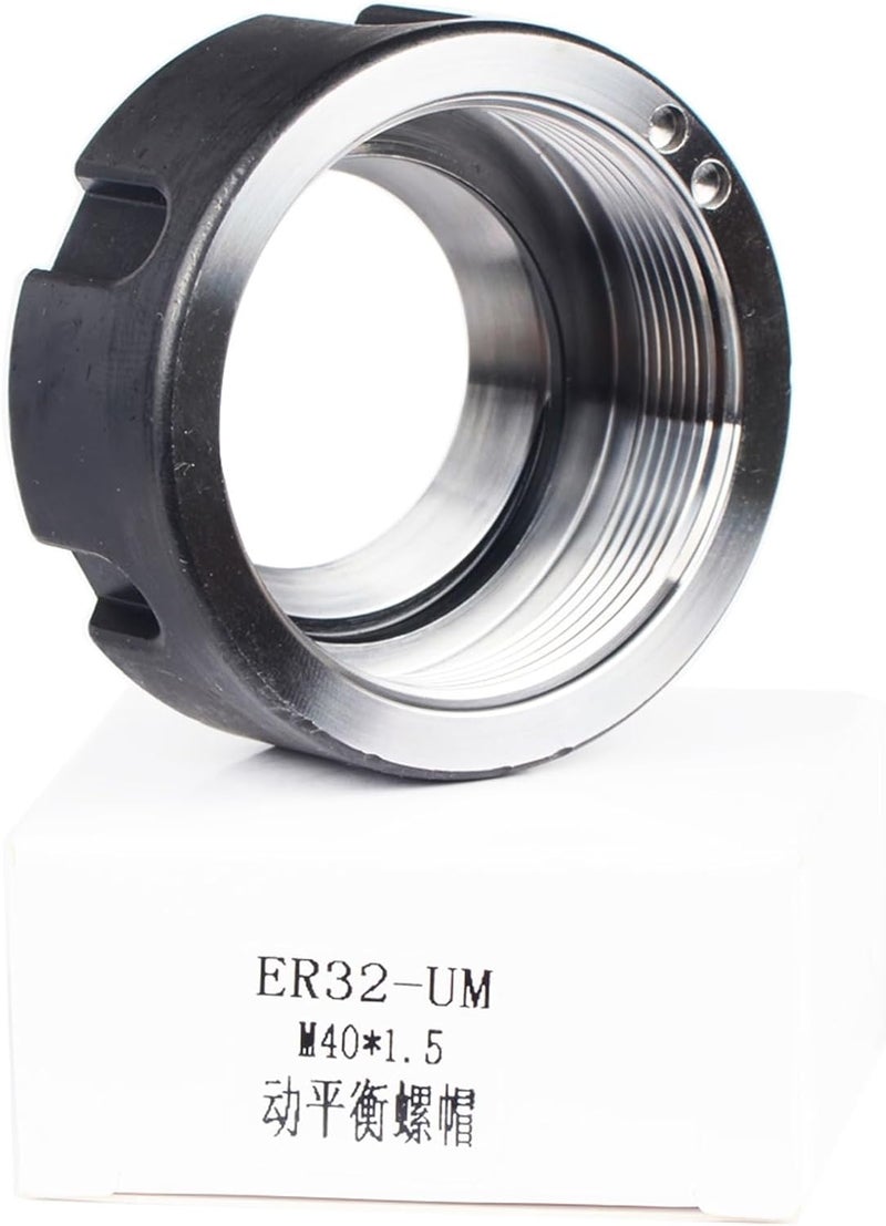 Collet Chuck Tool Holder 1pcs precision Balanced collet nut ER11 ER16 ER20 ER25 ER32 NUT spring collect nut clamping CNC milling engraving machine(ER20-A-M25x1.5) - Image 5