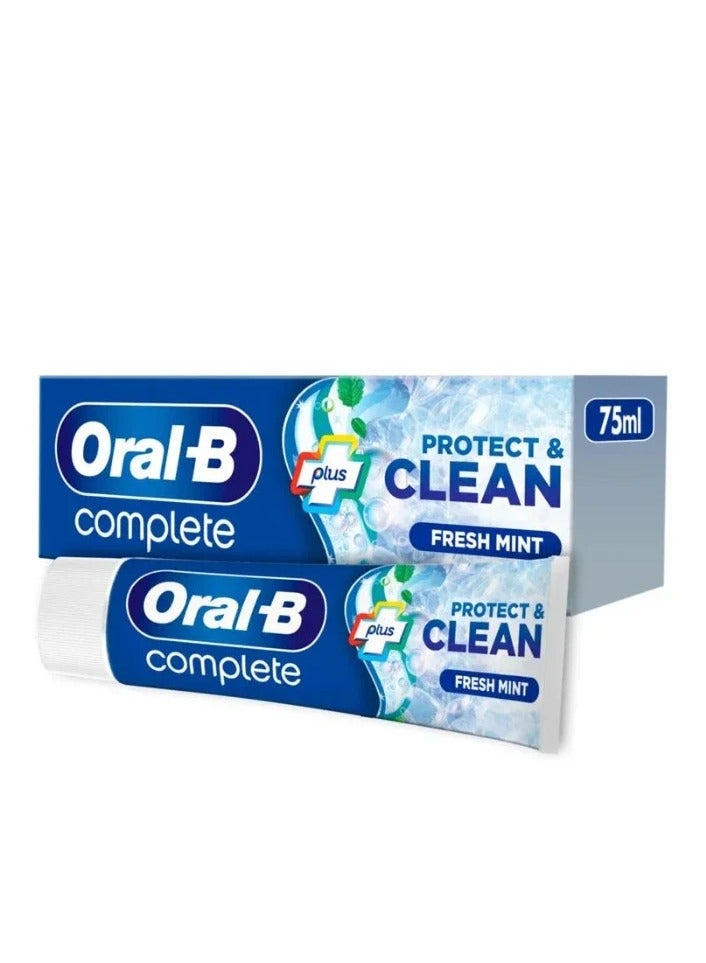 أورال بي معجون أسنان أورال-بي بروتيكت آند كلين 75 مل