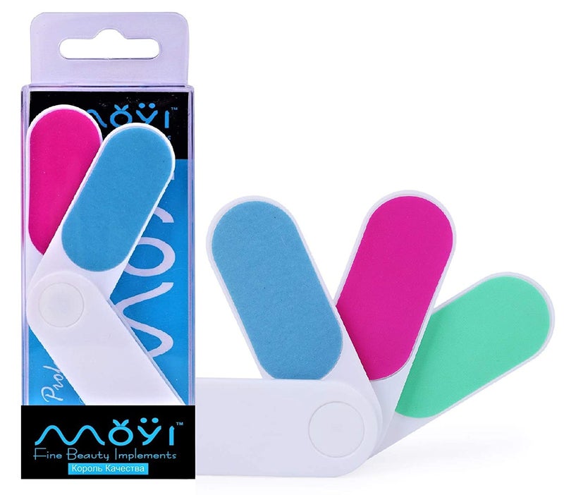 MOYI™ 4 Ways Professional Finger Nail Buffer Filer Mini Manicure Pedicure Set (4 in 1) - Image 5