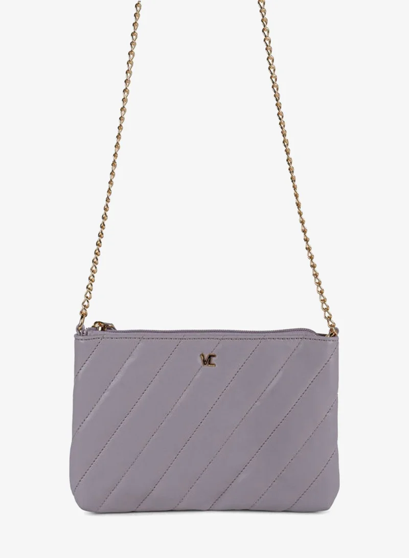 Vincci Women Quilted Shoulder Bag With Chain detail