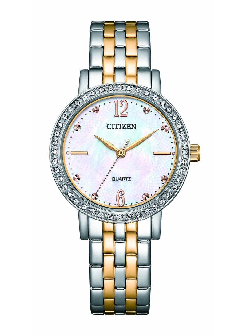 CITIZEN ساعة معصم نسائية AQ Mid EL3106-59D - Image 1