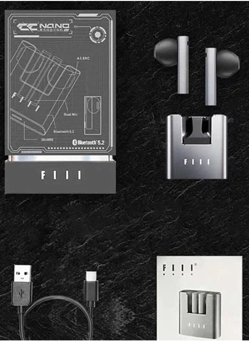 FIIL FIIL CC Nano TWS Wireless Bluetooth 5.2 Dual Earphones Noise Canceling  - Image 1