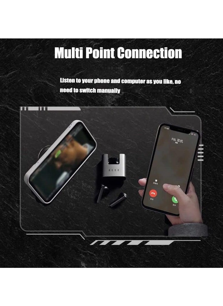 FIIL FIIL CC Nano TWS Wireless Bluetooth 5.2 Dual Earphones Noise Canceling  - Image 5