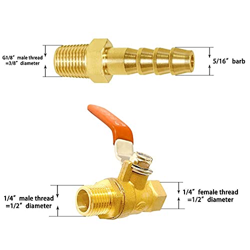 Joywayus 1/4PT Thread Adjustable Magnetic Base Coolant Oil Water Hose Pipe - Image 3