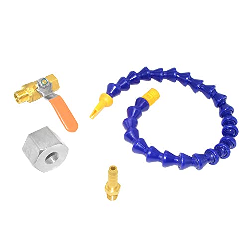 Joywayus 1/4PT Thread Adjustable Magnetic Base Coolant Oil Water Hose Pipe - Image 5