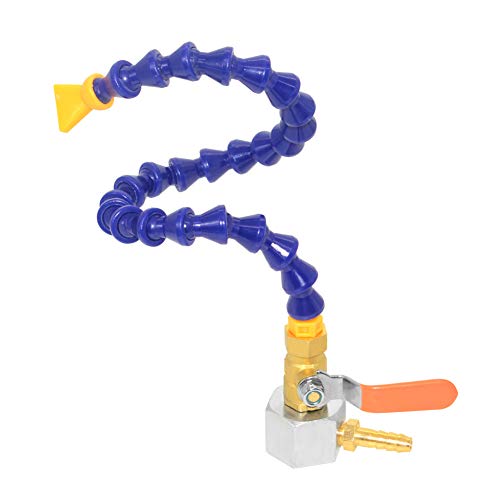 Joywayus 1/4PT Thread Adjustable Magnetic Base Coolant Oil Water Hose Pipe - Image 1
