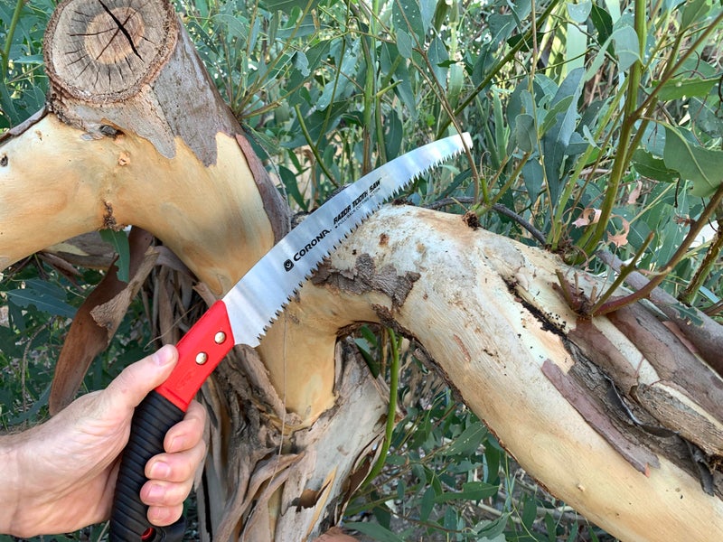 Corona Tools 13-Inch RazorTOOTH Pruning Saw | Tree Saw Designed for Single-Hand Use | Curved Blade Hand Saw | Cuts Branches up to 7" in Diameter | RS 7120 - Image 4