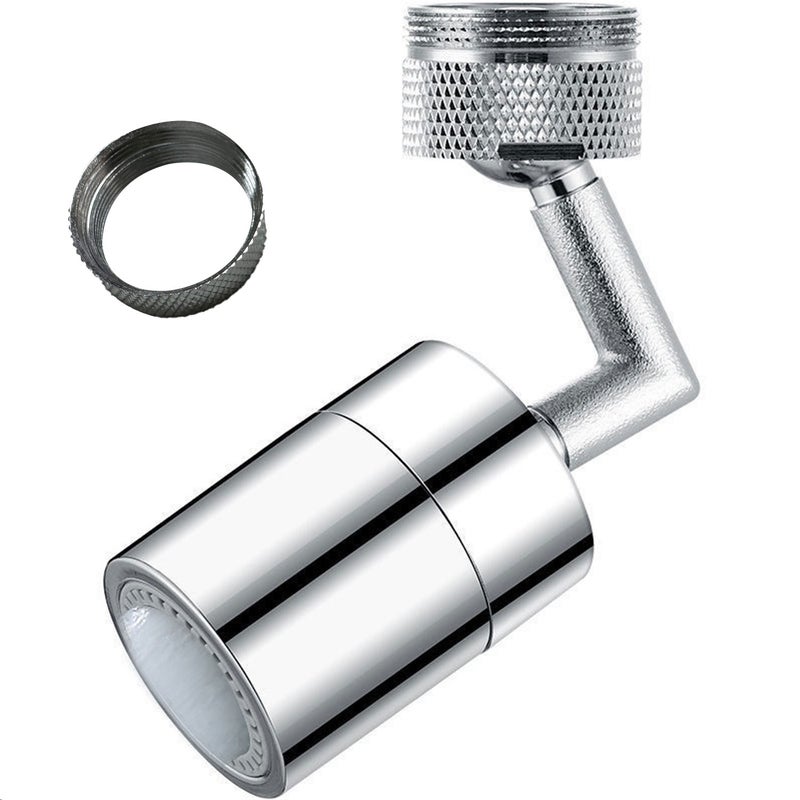 Tap Aerator 720°Rotation Universal Splash-Proof Swivel Water Saving Faucet Water Saving Bathroom Filter Foamer Aerators Rust Proof Leakproof Design - Image 1