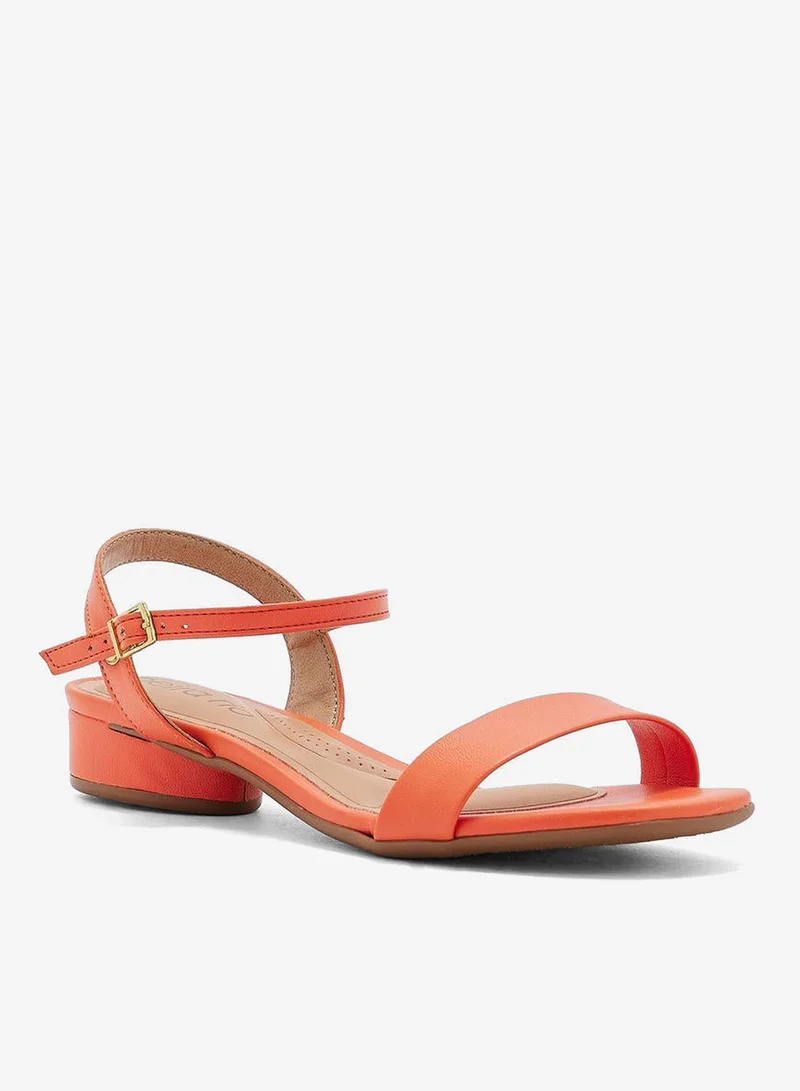 Beira Rio Orange Sandals for Women with Back Strap – Stylish & Supportive sling Back Ladies Sandals for Women | Best Price UAE