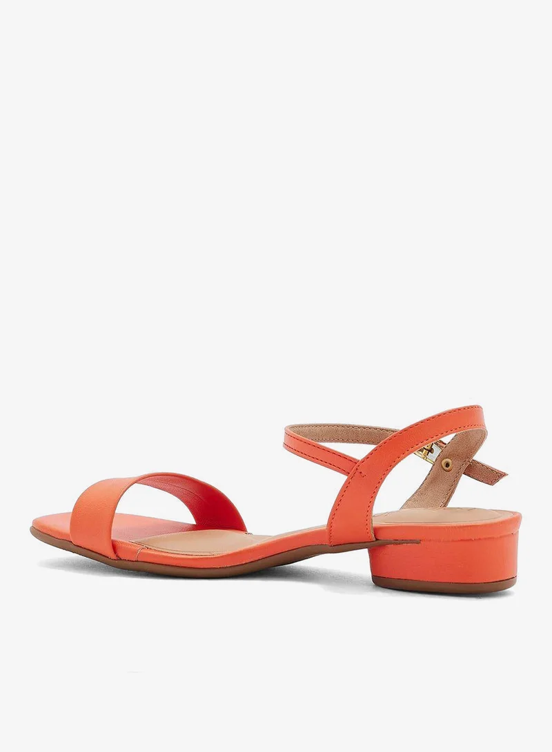 Beira Rio Orange Sandals for Women with Back Strap – Stylish & Supportive sling Back Ladies Sandals for Women | Best Price UAE