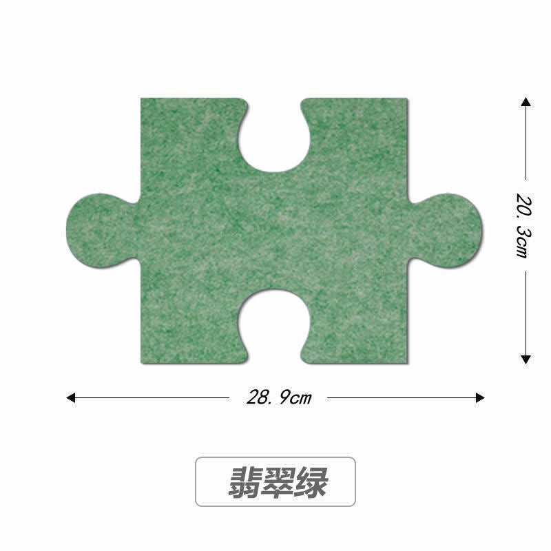 Ins-Style Self-Adhesive Wall Decoration Background Three-Dimensional Puzzle Felt Board Wall Message Board Felt Po Wall - Image 1