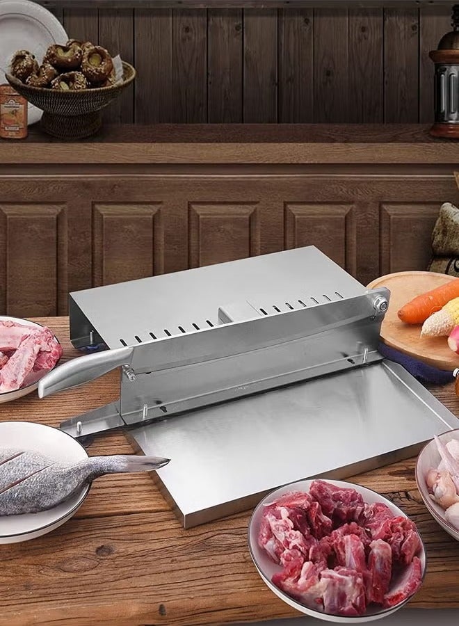 Extra Manual Meat Cutting Machine Manual Household Stainless Steel Bone Cutting Machine Chicken - Image 1