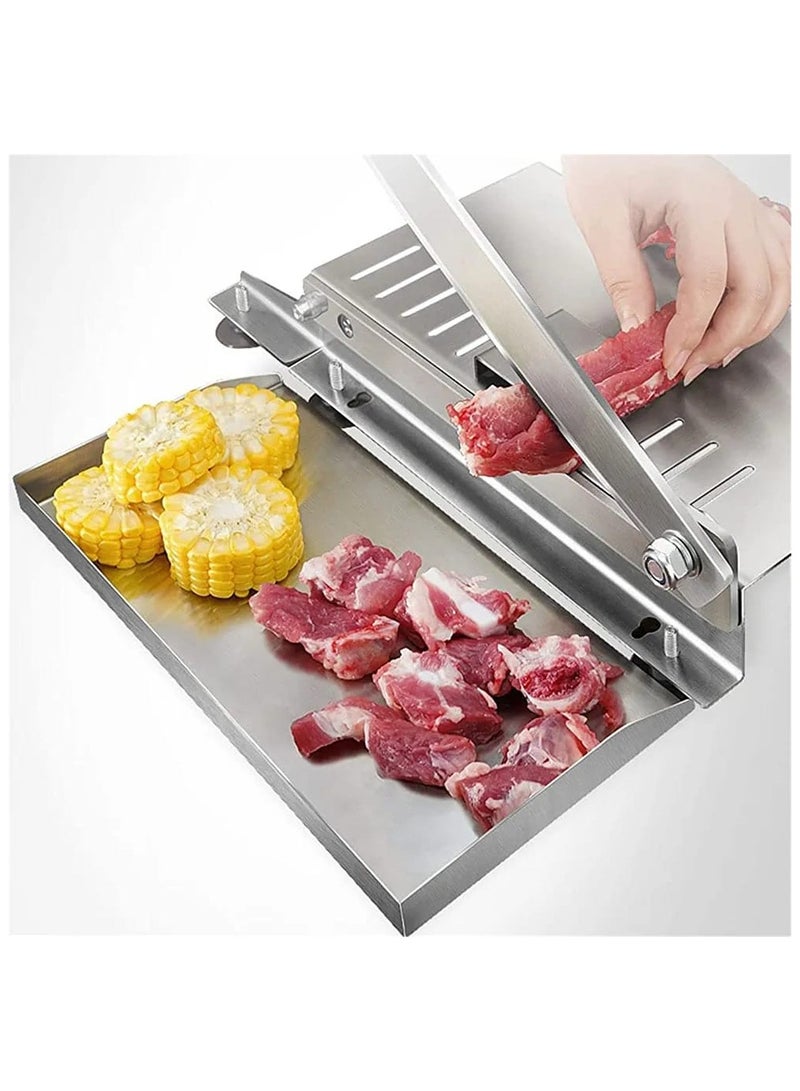 Extra Manual Meat Cutting Machine Manual Household Stainless Steel Bone Cutting Machine Chicken - Image 2