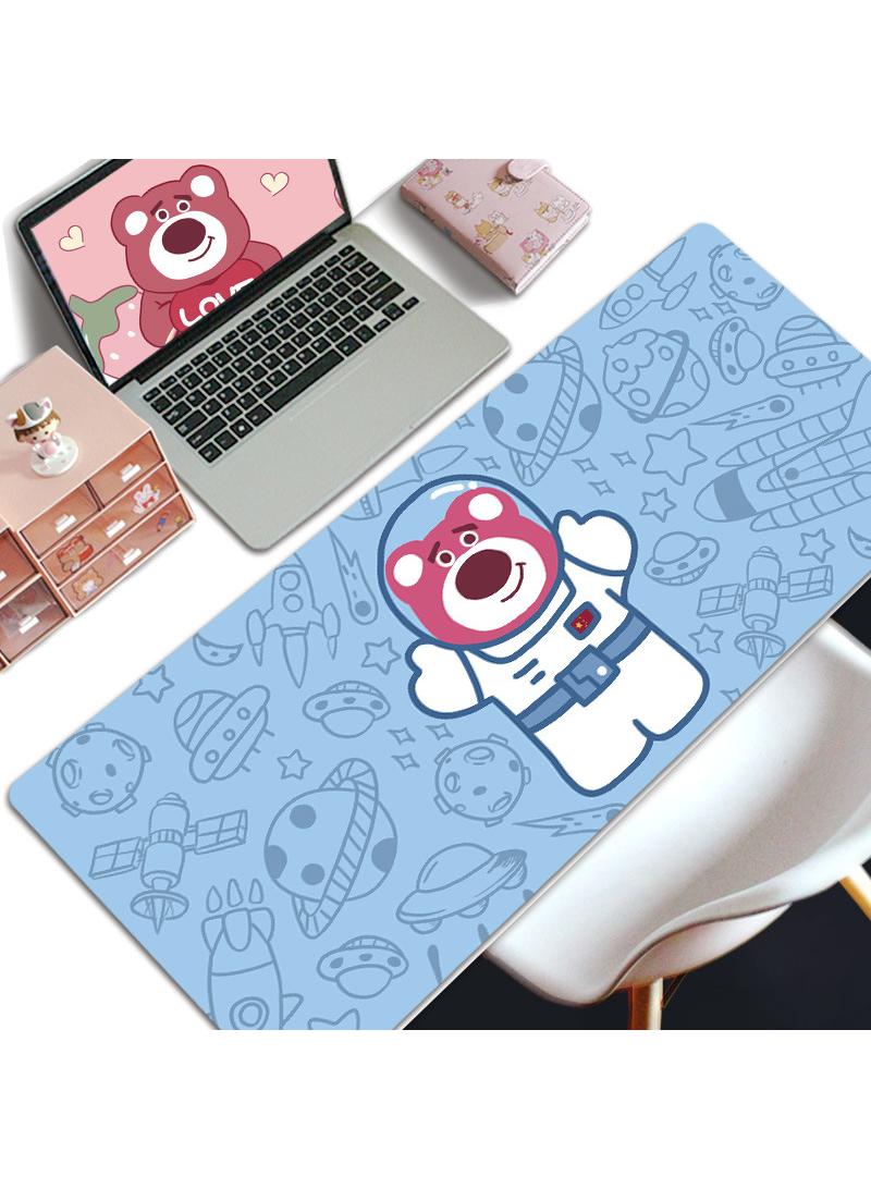 Y&D Toy Story Lots-o'-Huggin' Bear Gaming Mouse Pad Extended Large Mat Desk Pad Stitched Edges Mousepad Long Mouse Pad And Non-Slip Rubber Base Mice Pad 800X300X4mm  - Image 1