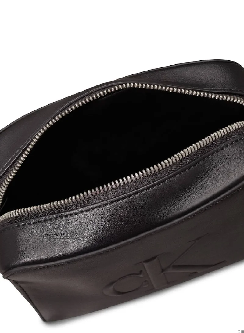 Calvin Klein Jeans Women's Crossbody Bag, Black - faux leather