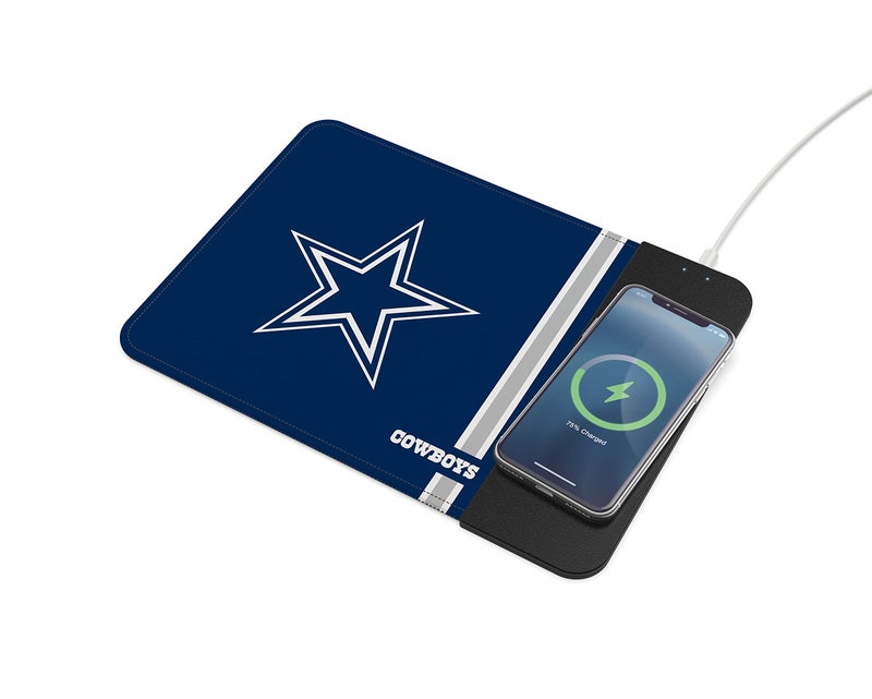 SOAR NFL Wireless Charging Mouse Pad Dallas Cowboys