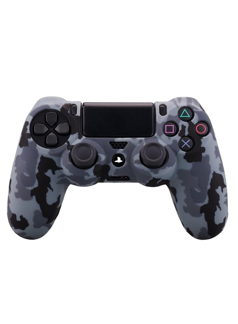 Silicone Cover Skin For Sony DUALSHOCK 4 Controller With Pro Thumb Grips(x8) Camouflage - Image 2