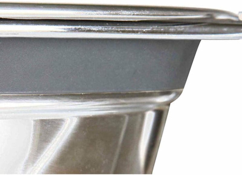 Trixie Eat on Feet Anti-Rattle Steel Bowl Set for Dogs - 1.5L - Image 4