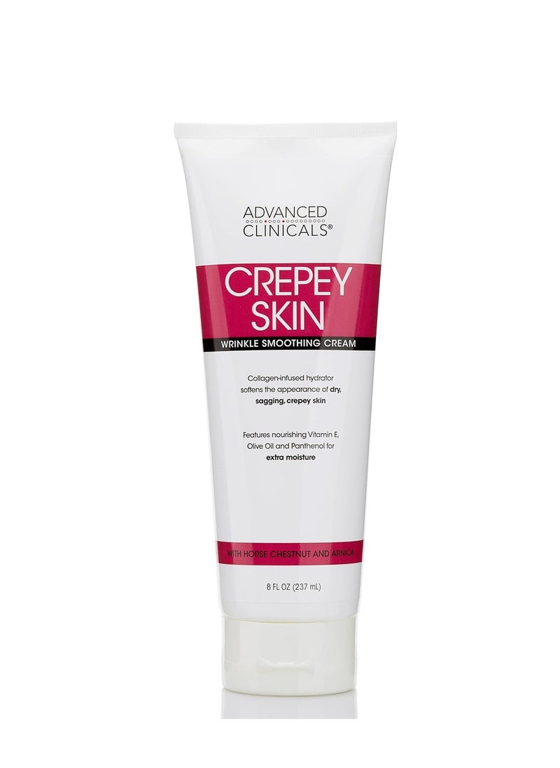 Advanced Clinicals Crepey Skin Care Treatment Body Lotion Crepe Skin Wrinkle Eraser Moisturizer 237 ml  - Image 2