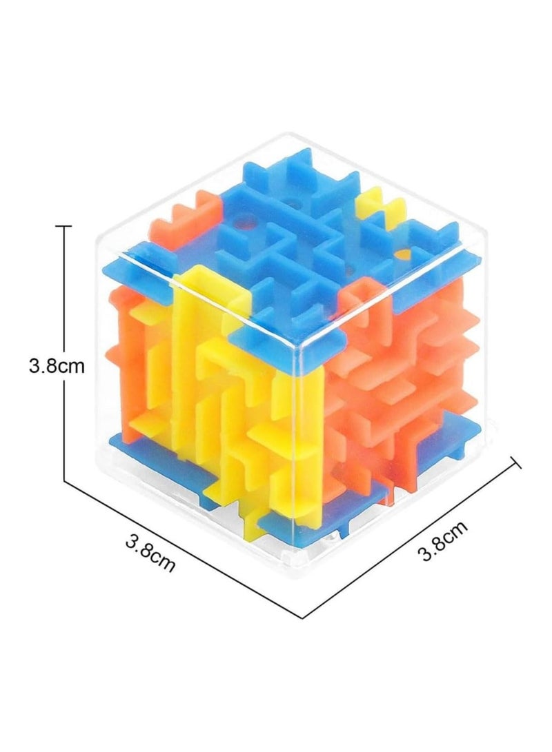 نقوة 3 قطع من أحجية المتاهة المكعب ثلاثي الأبعاد ألعاب ذكاء وتحدي للأطفال والكبار هدية مثالية للأولاد والبنات - Image 2