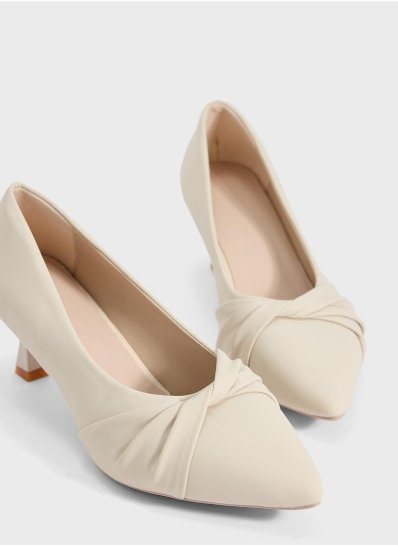 ELLA Mid Heel Pump  - Image 4