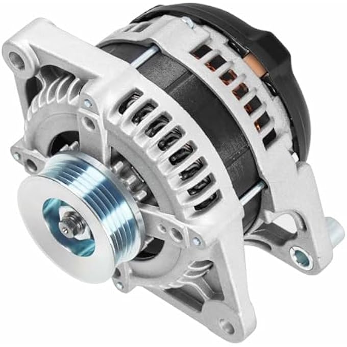 ILONPA Alternator Replacement Compatible with 2001 2002 2003 Dodge Durango 5.9L, Ram 1500 5.9L, Ram 2500 3500 5.9L 8L Replace 101211-9010 56029701AA 421000-0111 400-52350R - Image 1