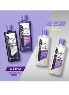 Provoke Touch Of Silver Colour Care Shampoo 400 ml Daily Colour Protect Shampoo Prolongs Colour and Adds Shine  - Image 5