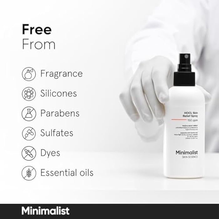 Minimalist Hypochlorous Acid Spray for Acne, Eczema & Redness Relief | Soothes & Purifies Skin Post Workout & Prevents Breakouts | Gentle on Skin HOCL Formulation | for Women & Men | 7.44 Fl Oz/220ml - Image 5