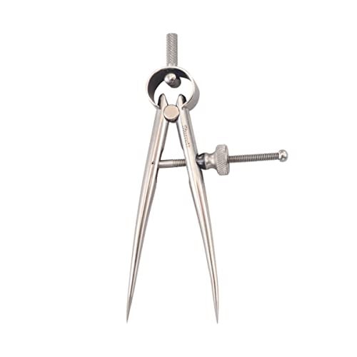 Starrett Toolmakers Spring-Type Caliper and Divider with Bow Spring and Hardened Fulcrum Stud - 3" Size and Capacity, Spring Joint Type - 277-3 - Image 1