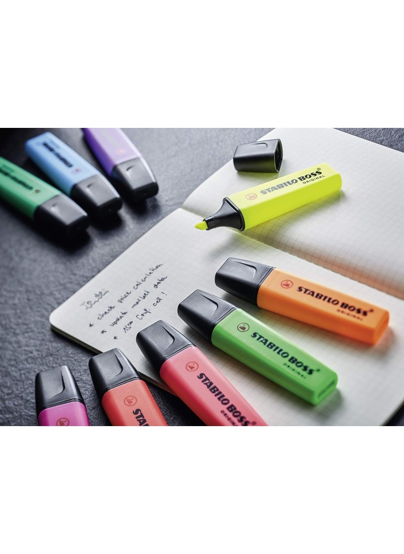 STABILO STABILO BOSS Original Highlighter Blue 5mm  - Image 3