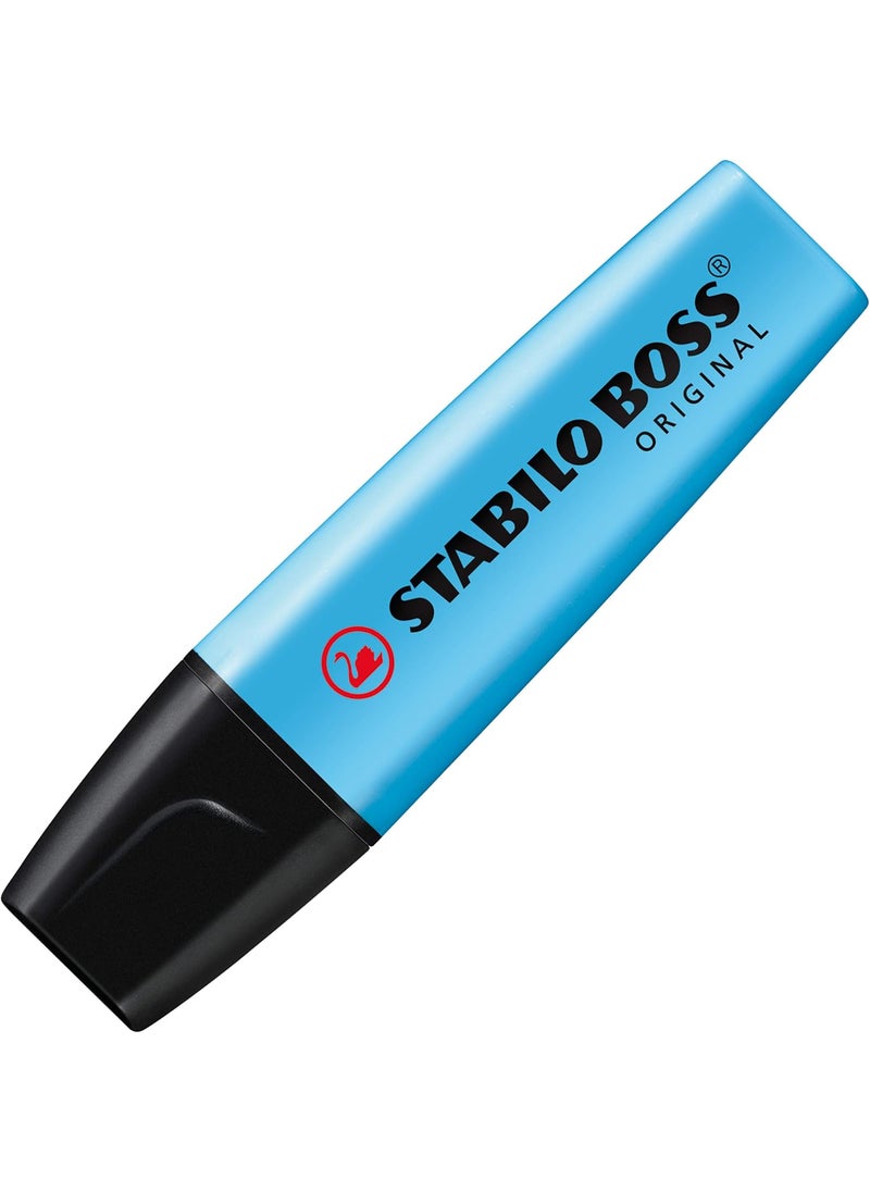STABILO STABILO BOSS Original Highlighter Blue 5mm  - Image 1