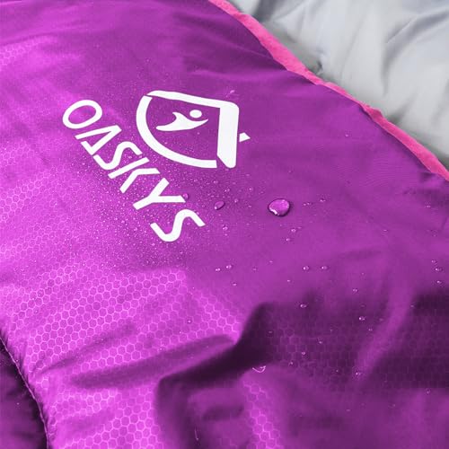 oaskys Camping Sleeping Bag - 3 Season Warm & Cool Weather - Summer Spring Fall Lightweight Waterproof for Adults Kids - Camping Gear Equipment, Traveling, and Outdoors - Image 4