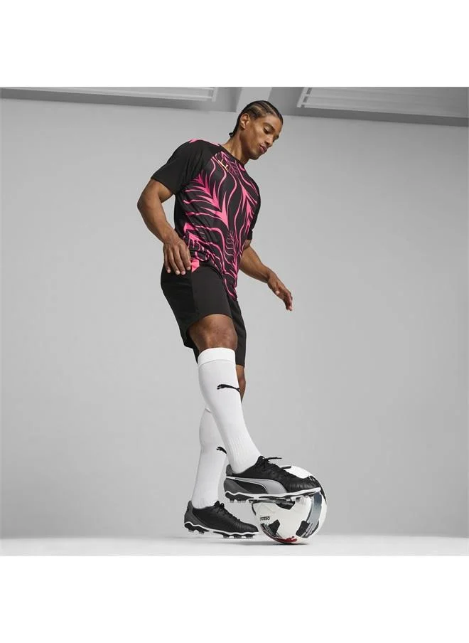 Puma PUMA Black-PUMA White-Cool Dark Gray KING MATCH FG/AG Football Boots Unisex for Men | Best Price UAE