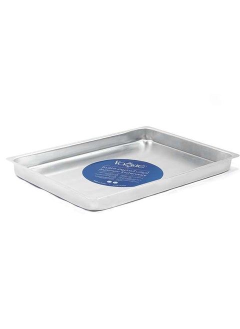 Aluminium Reactangular Oven Tray 40x30 cm Straight Edge / 1mm ,Silver ,Jordan