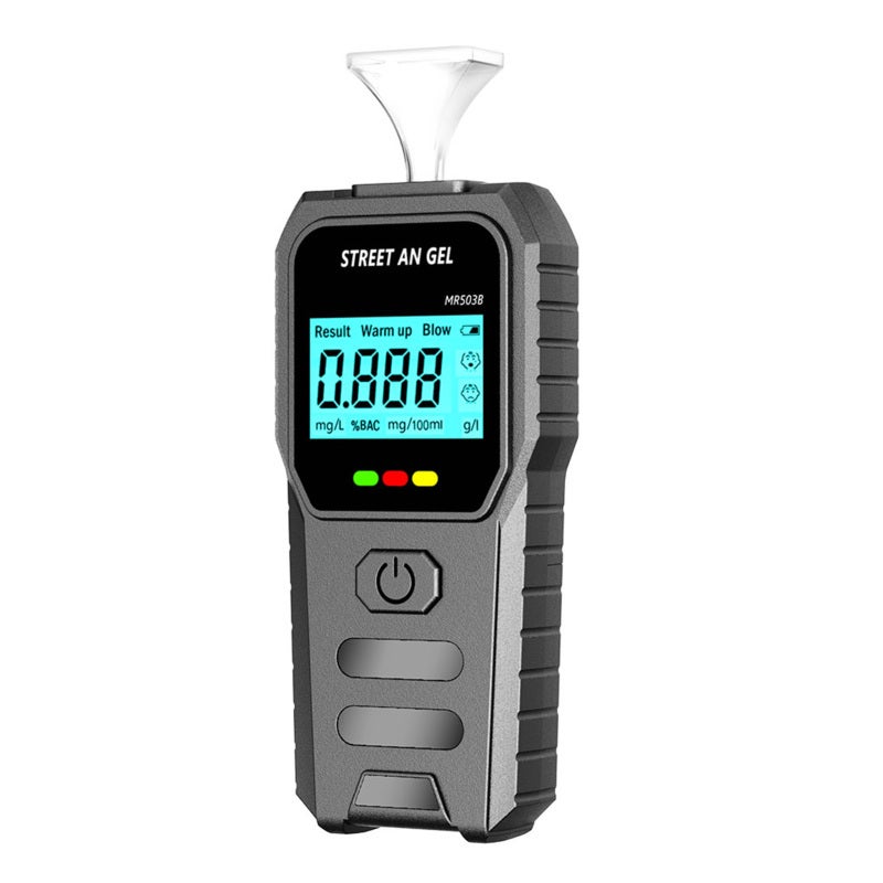 Digital Breathalyzer: 0.00-0.3 Mg/L Range, Rapid Accurate Detection - Portable Lightweight Design, Breath Alcohol Tester With LCD Screen for Drivers, Home, Parties And Social Events - Image 4