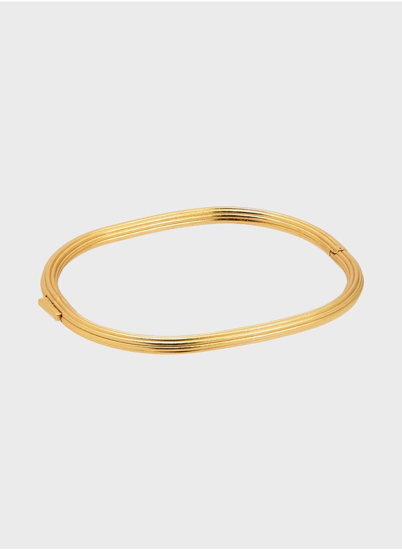 REISS Claudia: Contour Hinged Cuff  - Image 2