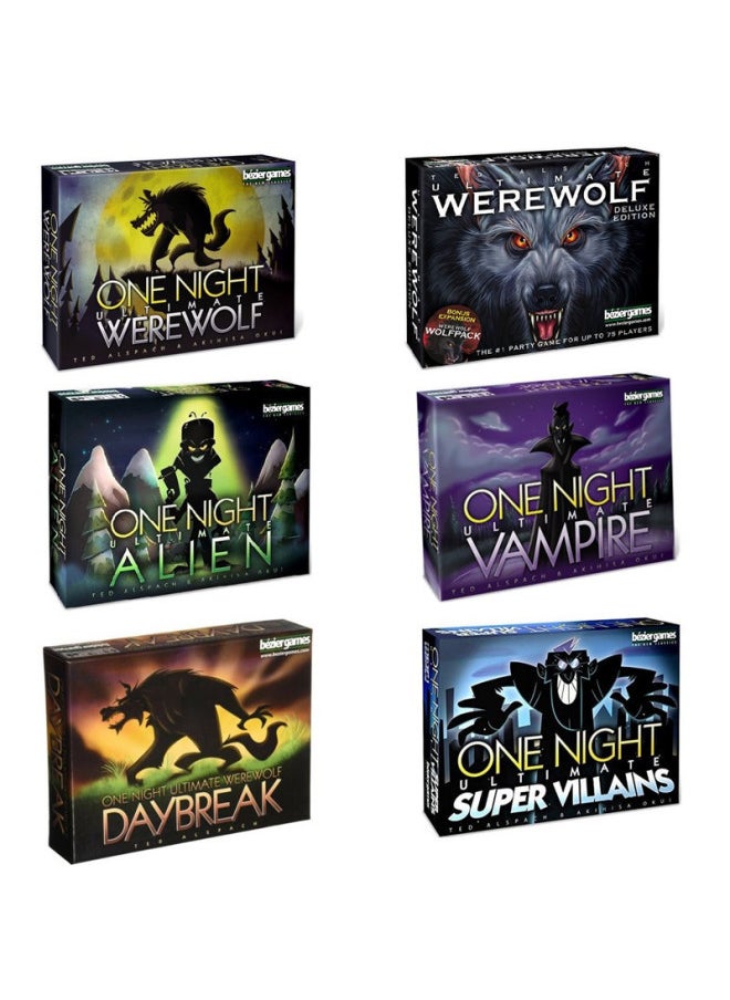 English Table Game Card One Night Ultimate Werewolf Series-Color:7 Wonders Duel