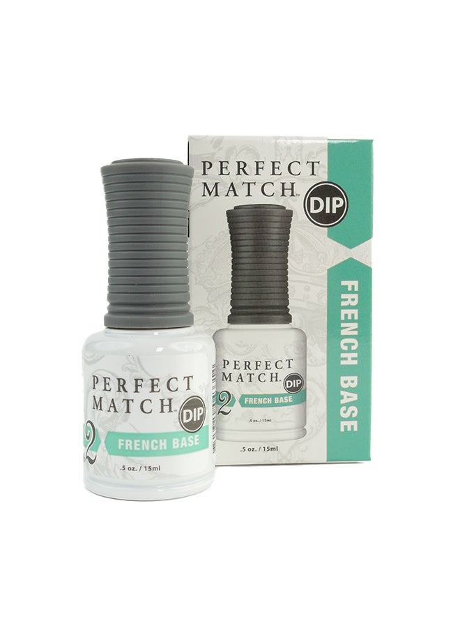 Lechat DIP Powder French Base | Perfect Match DIP | Nail Extension DSFB01