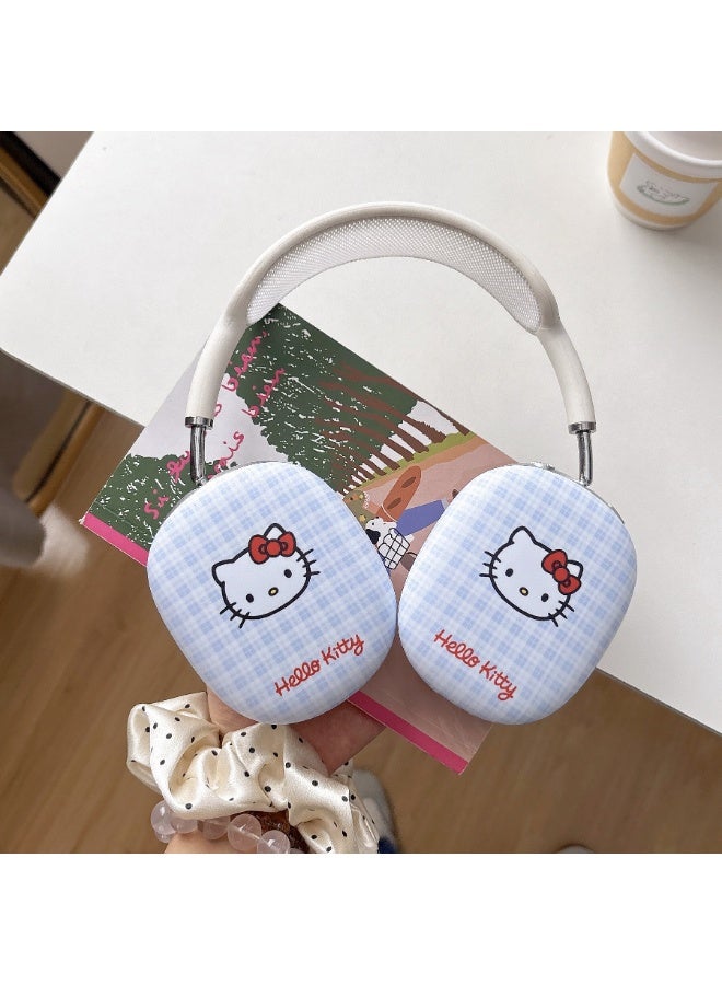 هالو كيتي مرحبا كيتي تحت عنوان منقوشة واقية الحالات ل أبل إيربودس ماكس لطيف تصميم مع 3 د القوس حماية كاملة مقاومة وأنيقة منقوشة نظرة - Image 3